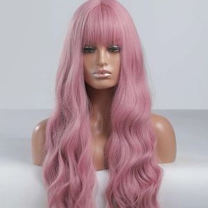 New pink wig